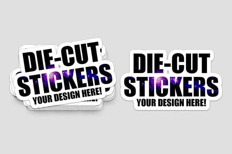 Custom Die Cut Stickers